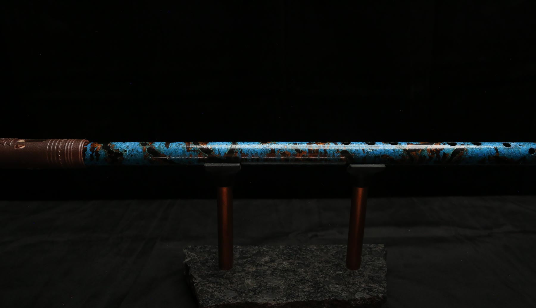 Copper Flute #0094 in Arctic Tundra | Low C