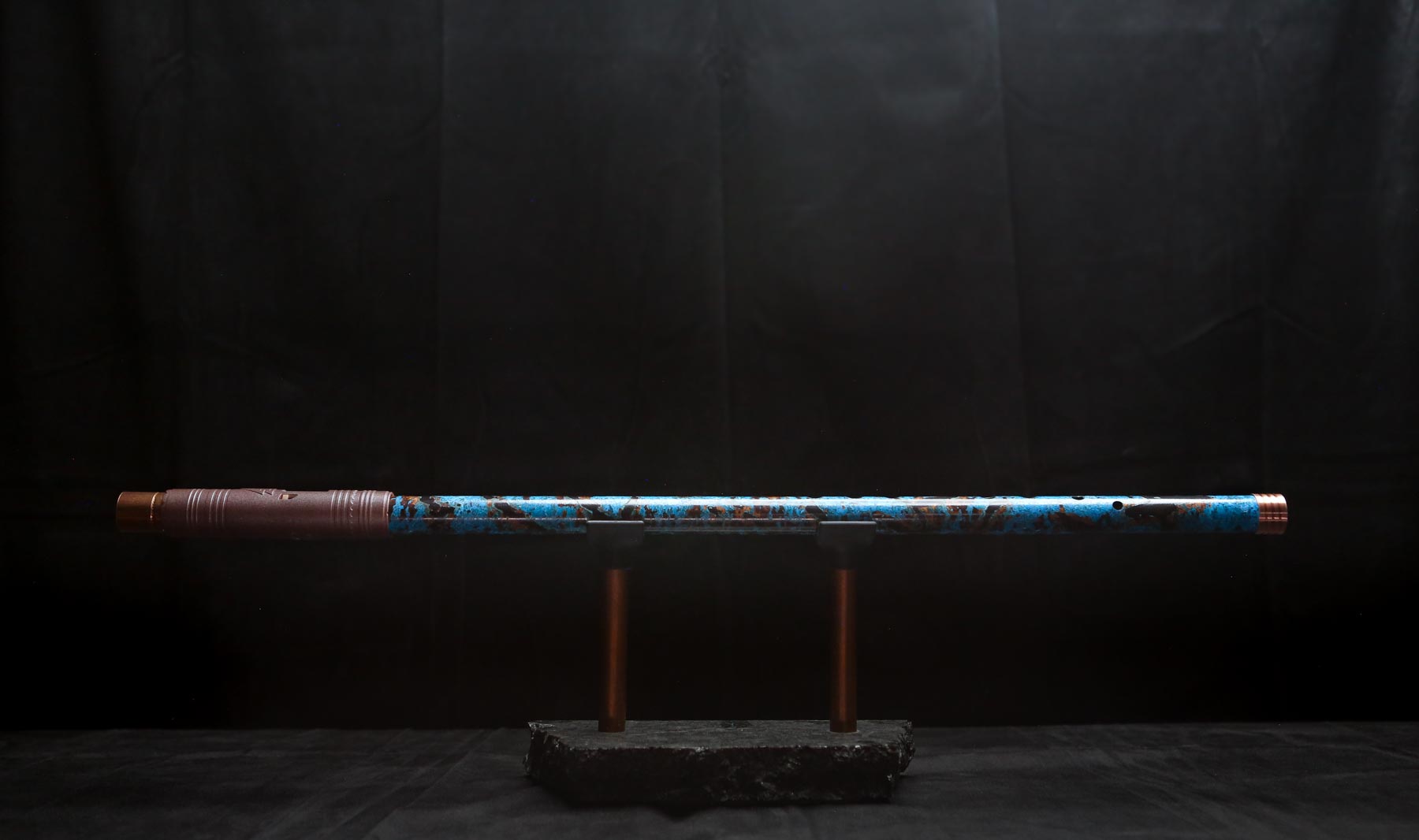 Copper Flute #0094 in Arctic Tundra | Low C