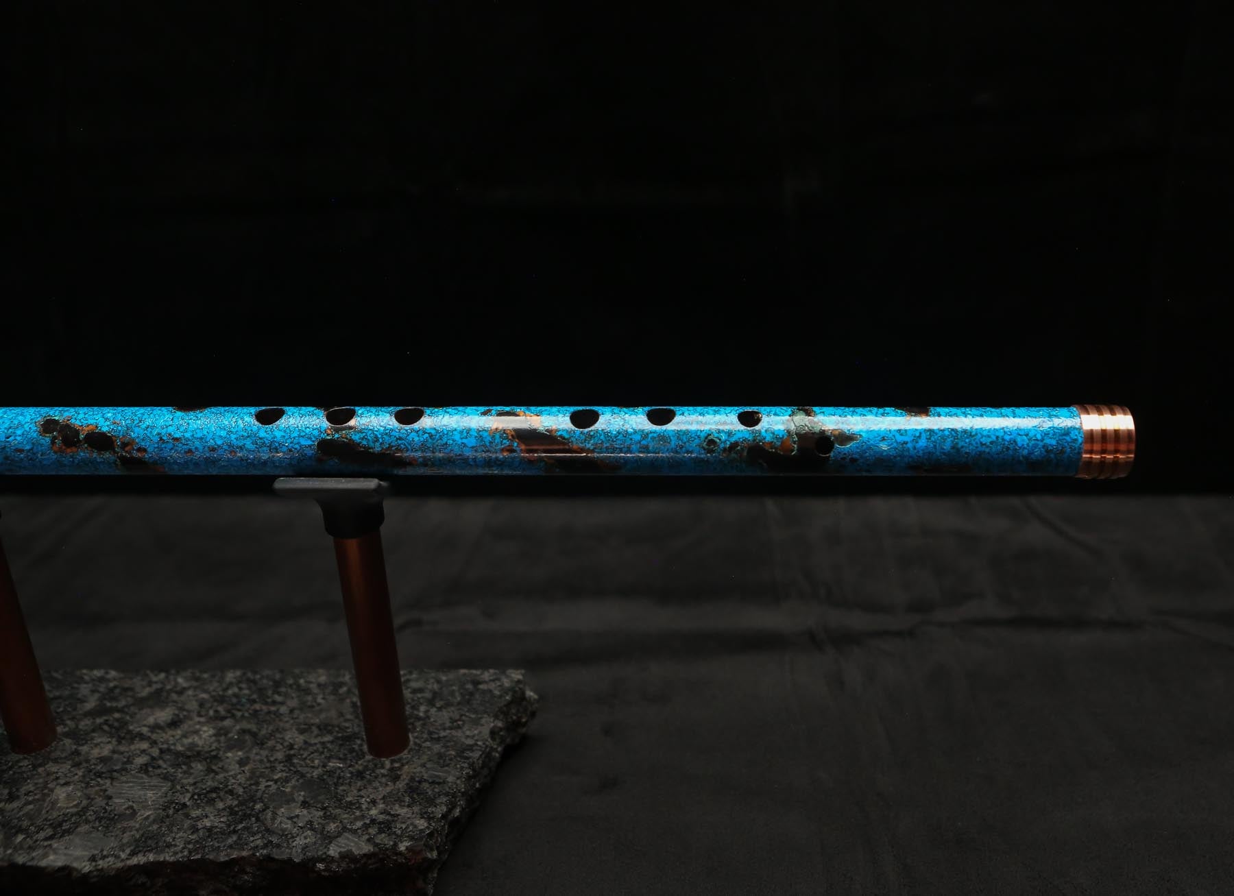 Copper Flute #0095 in Arctic Tundra | Low C