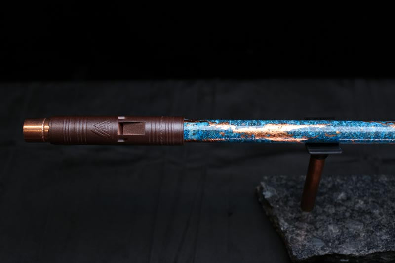 Low C Copper Flute #GR0019 in Gilded Relic