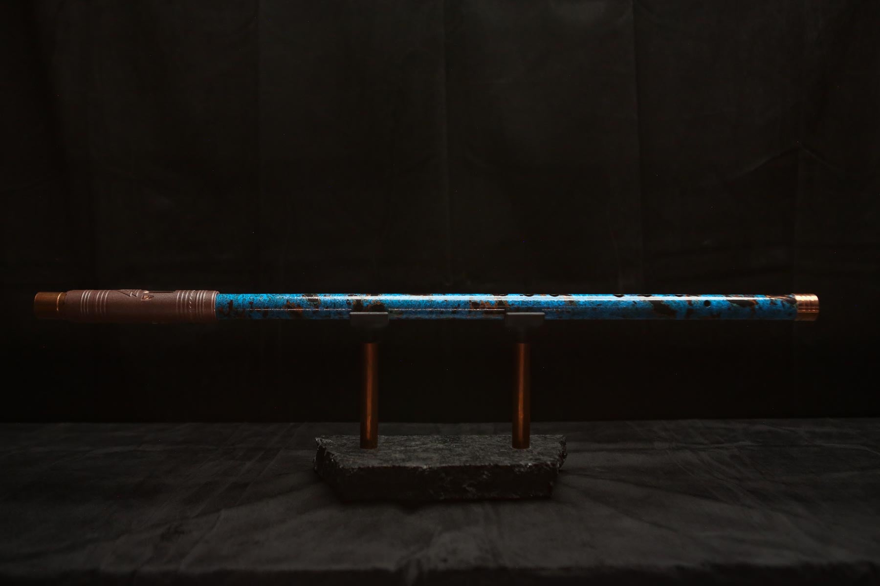 Copper Flute #0097 in Arctic Tundra | Low C