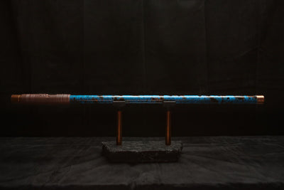 Copper Flute #0097 in Arctic Tundra | Low C