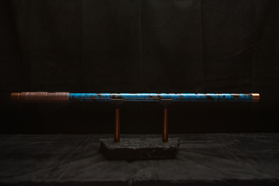 Copper Flute #0097 in Arctic Tundra | Low C