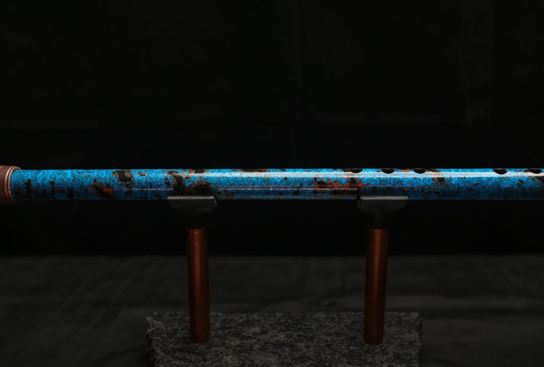 Copper Flute #0097 in Arctic Tundra | Low C