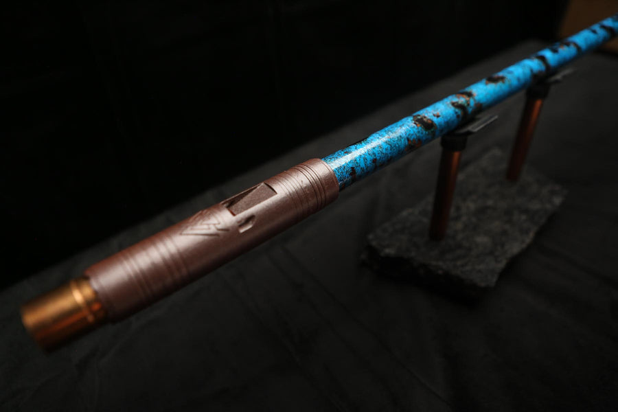 Copper Flute #0097 in Arctic Tundra | Low C
