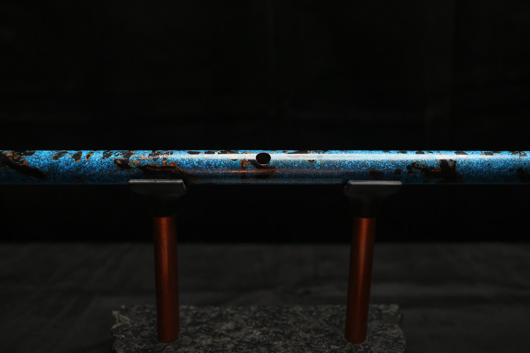 Copper Flute #0097 in Arctic Tundra | Low C