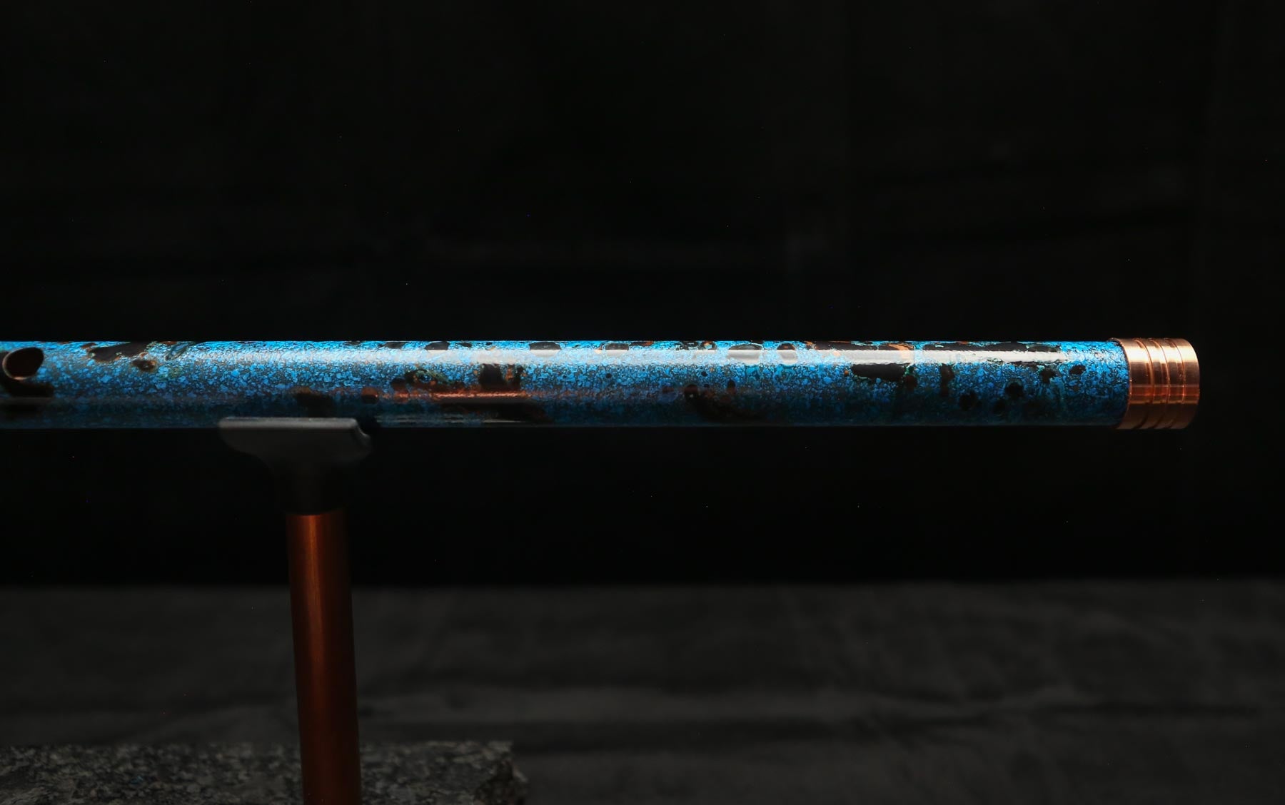 Copper Flute #0097 in Arctic Tundra | Low C