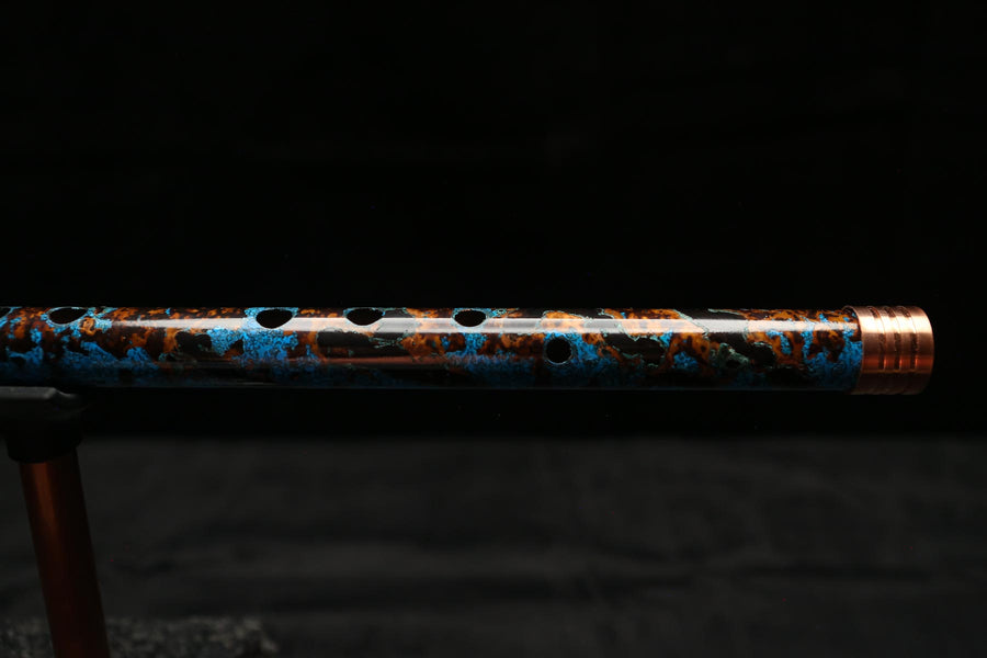 Copper Flute #0098 in Arctic Tundra | Low C