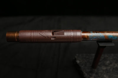 Copper Flute #LE0051 in Turquoise Ocean | Lullaby Edition