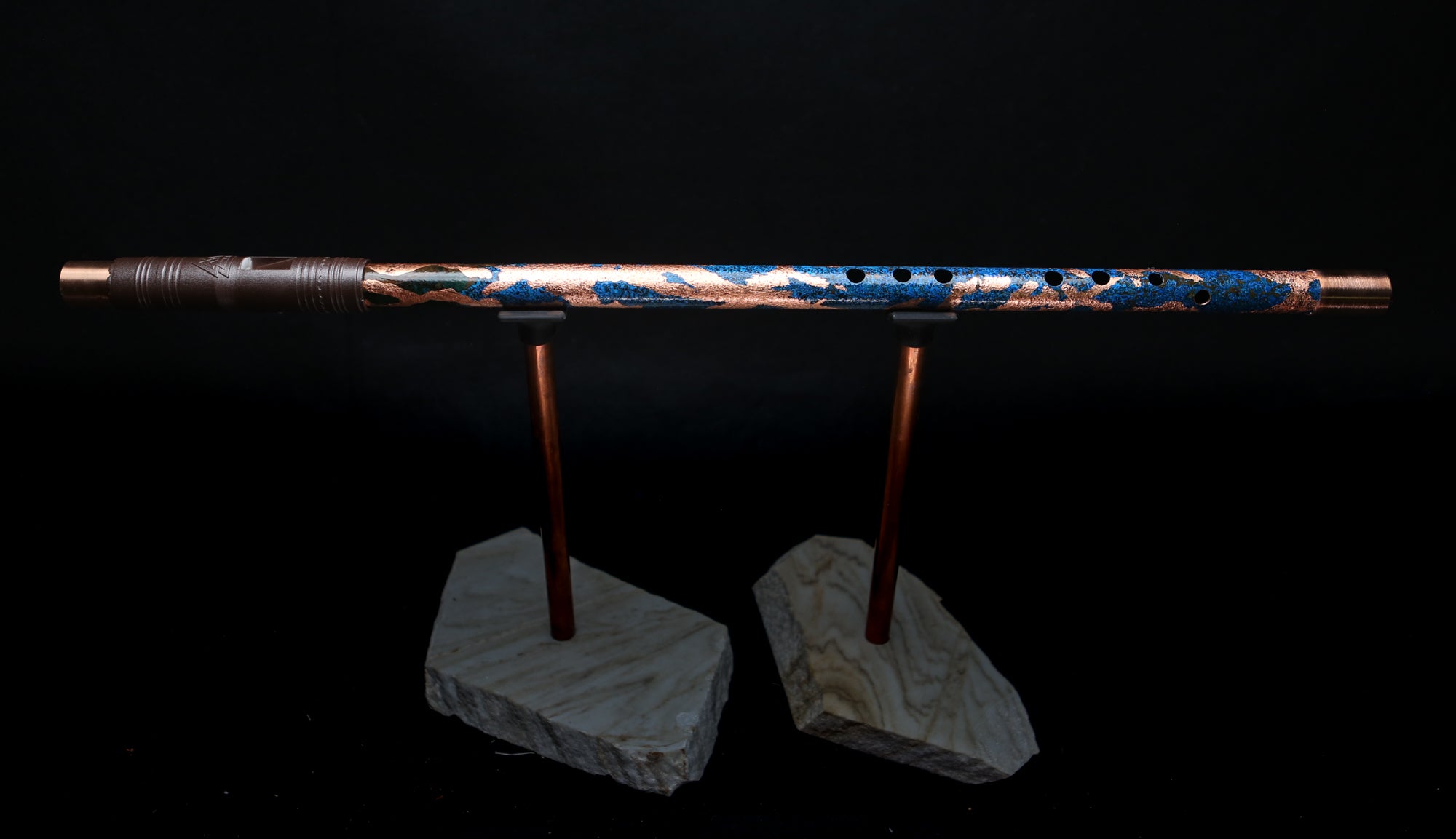 Copper Flute #GR0015 in Gilded Relic | Low C