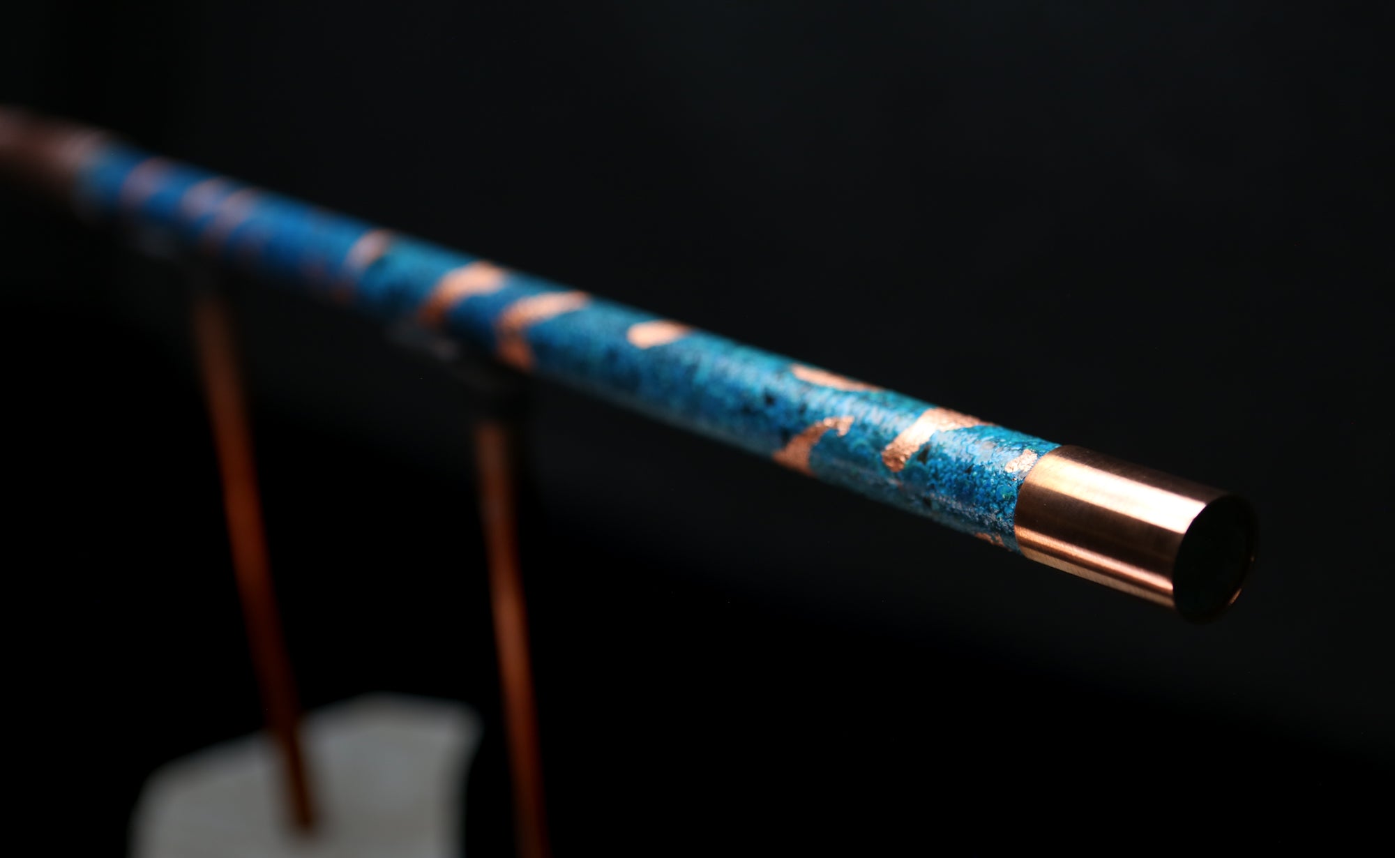 Copper Flute #GR0016 in Gilded Relic | Low C