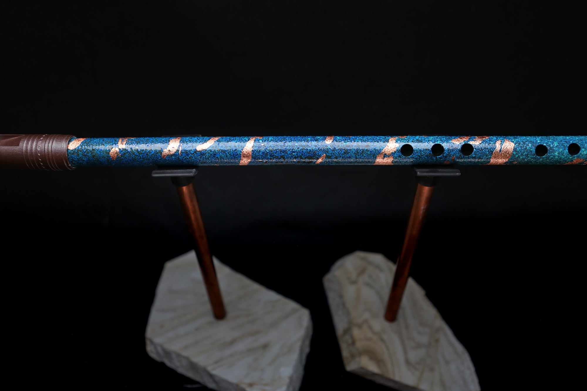 Copper Flute #GR0016 in Gilded Relic | Low C