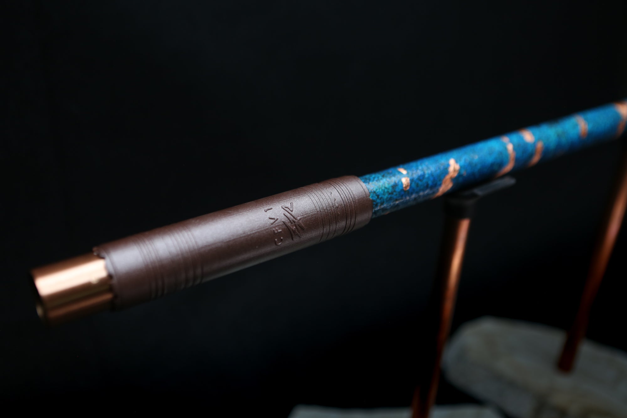 Copper Flute #GR0016 in Gilded Relic | Low C