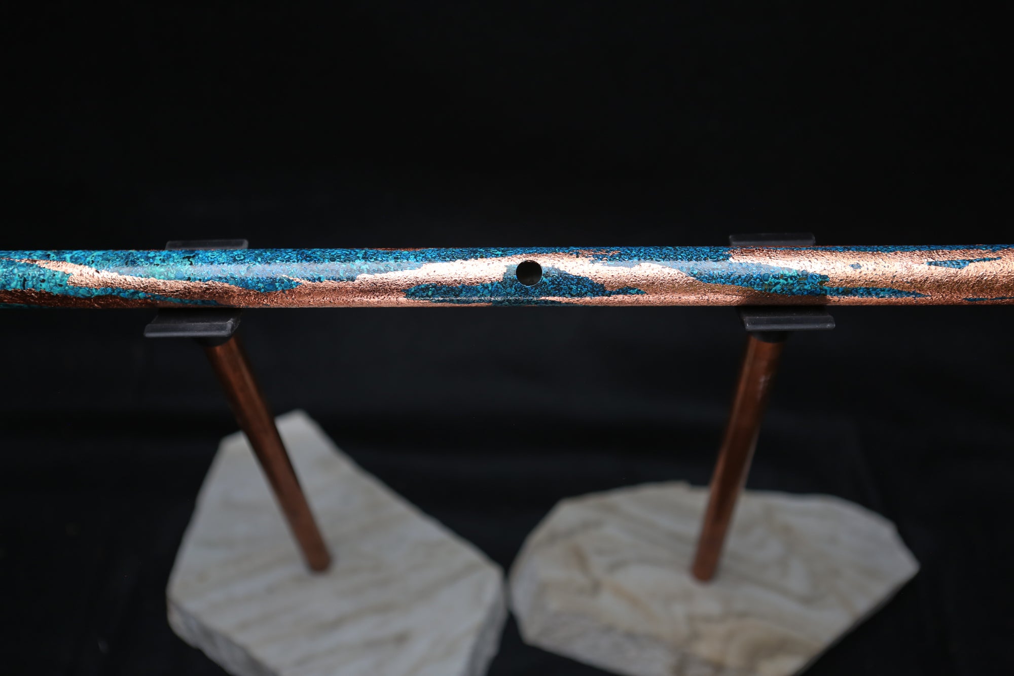 Copper Flute #GR0017 in Gilded Relic | Low C