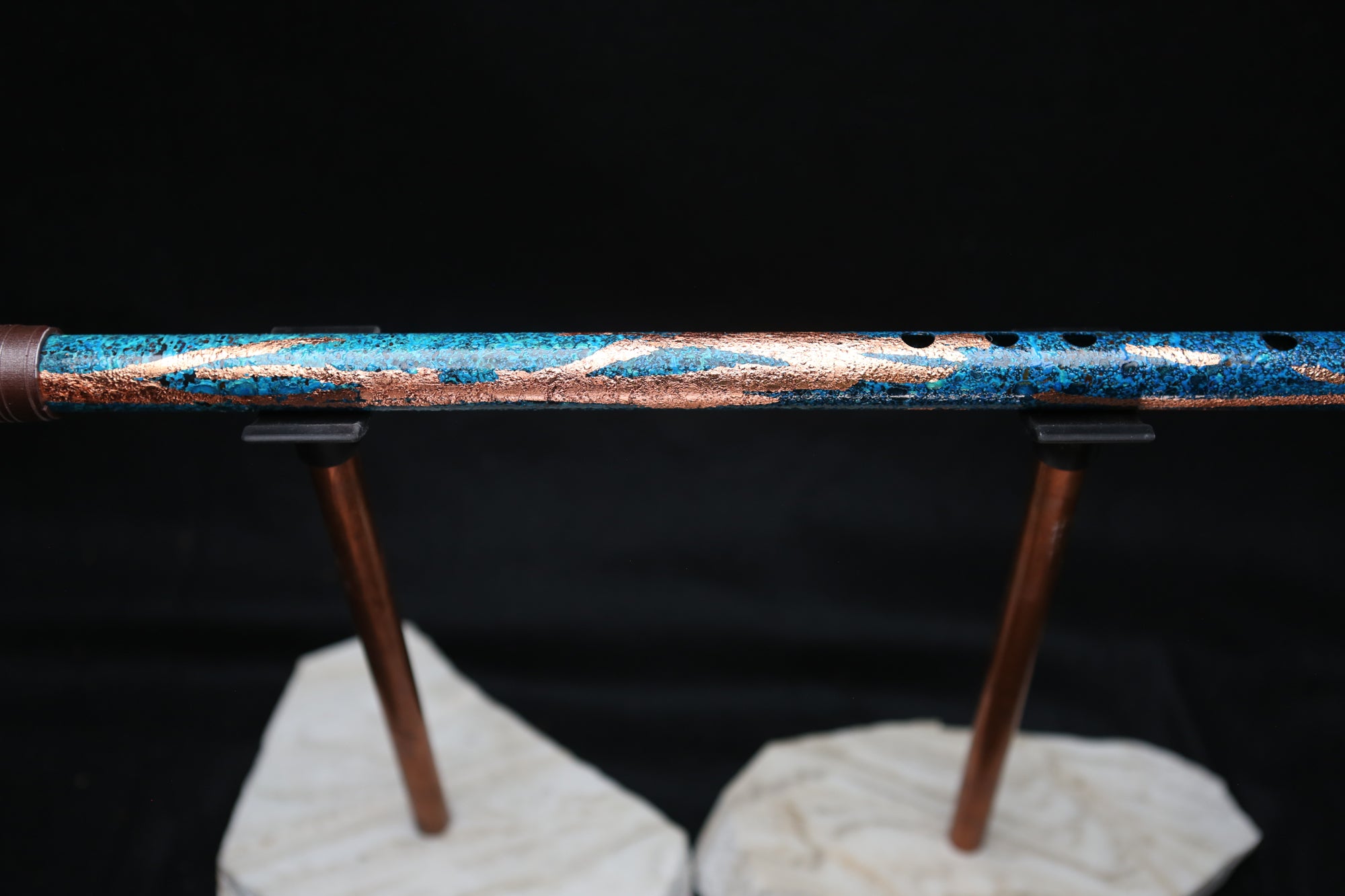 Copper Flute #GR0017 in Gilded Relic | Low C