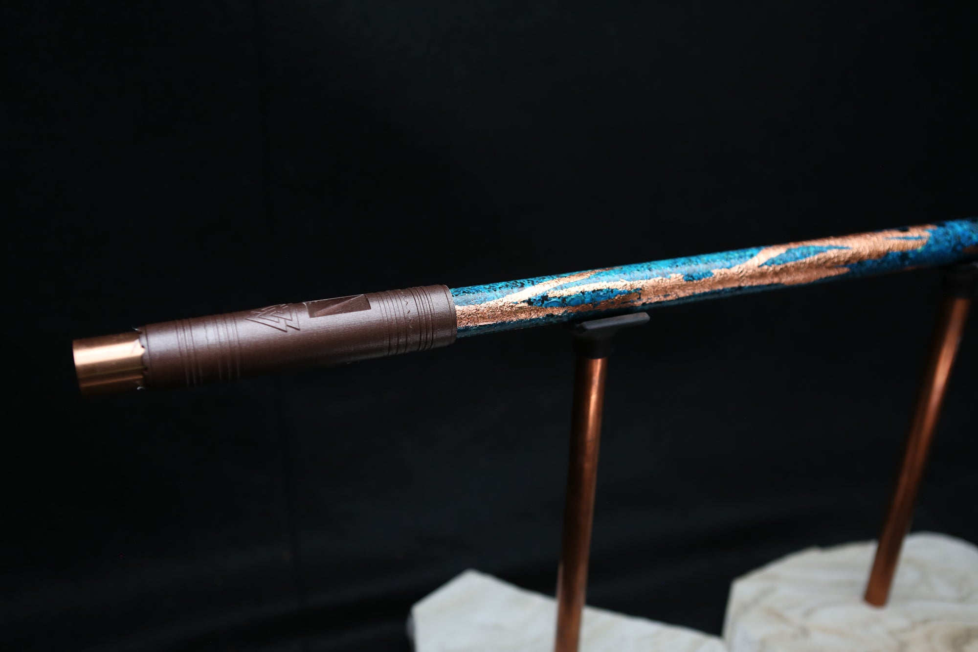 Copper Flute #GR0017 in Gilded Relic | Low C