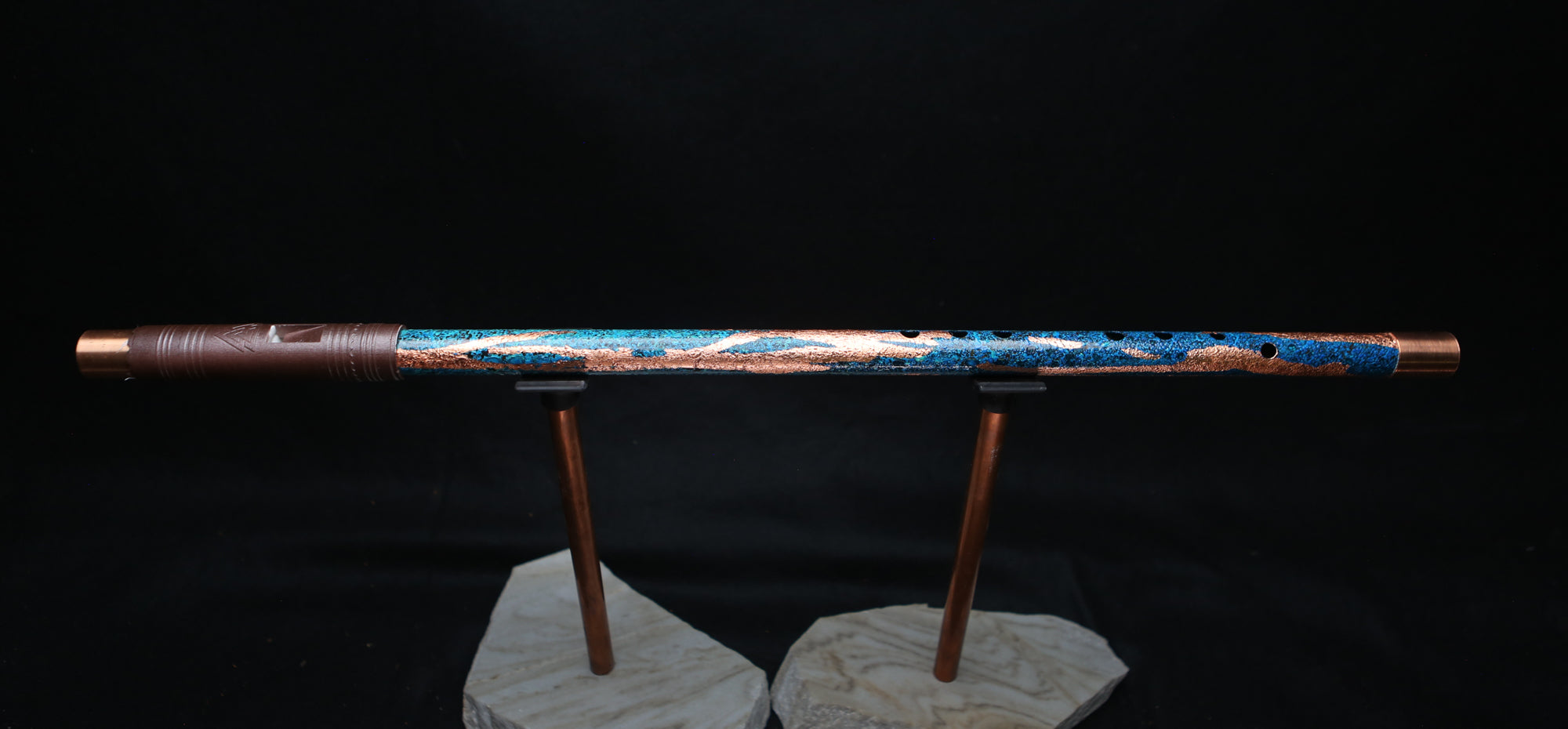 Copper Flute #GR0017 in Gilded Relic | Low C