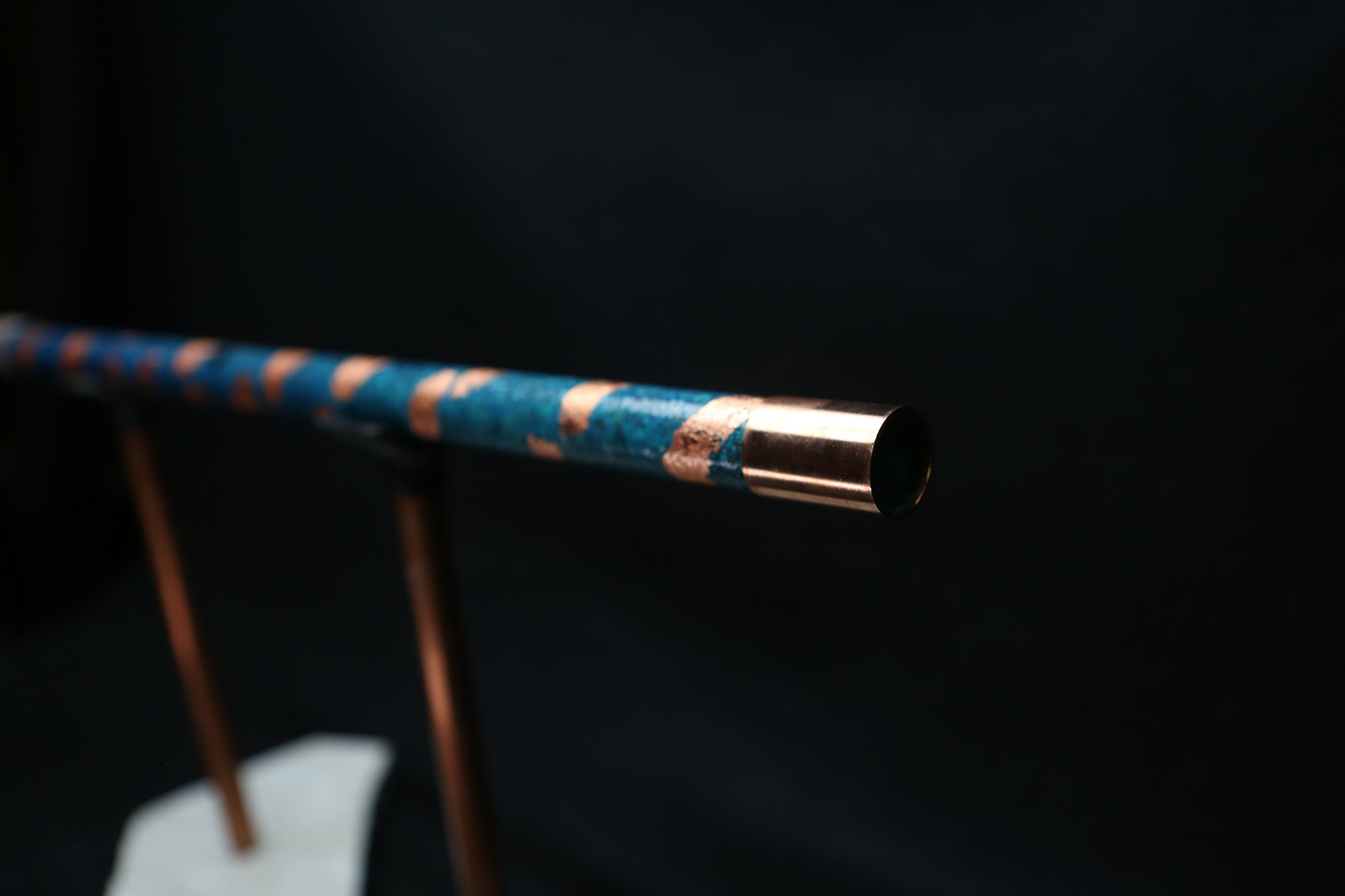 Copper Flute #GR0018 in Gilded Relic | Low C