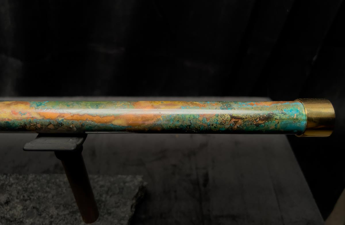 Low E Copper Flute #LE0001 in Jasper Mountain