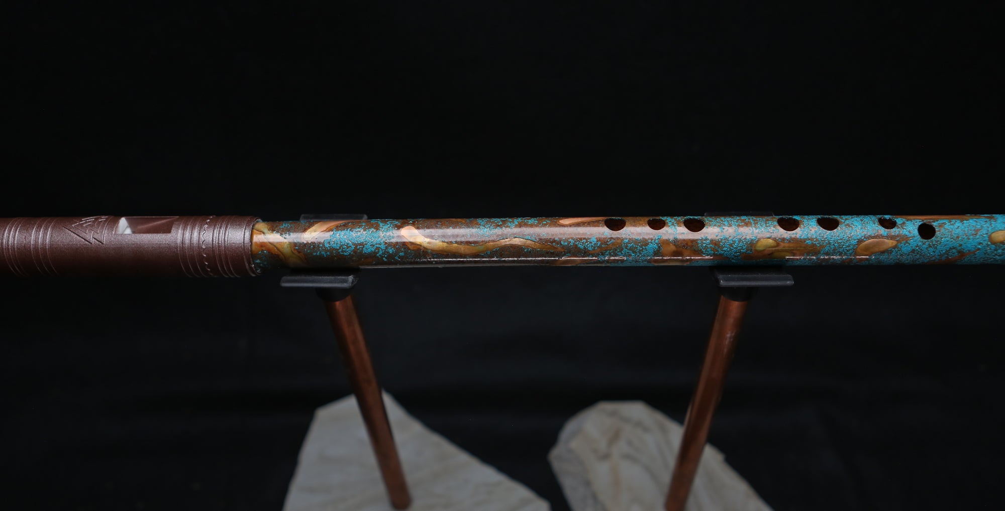 Copper Flute #LE0034 in Turquoise Summer | Lullaby Edition