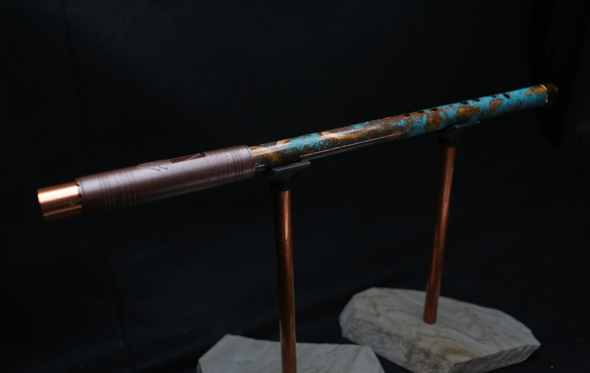 Copper Flute #LE0034 in Turquoise Summer | Lullaby Edition