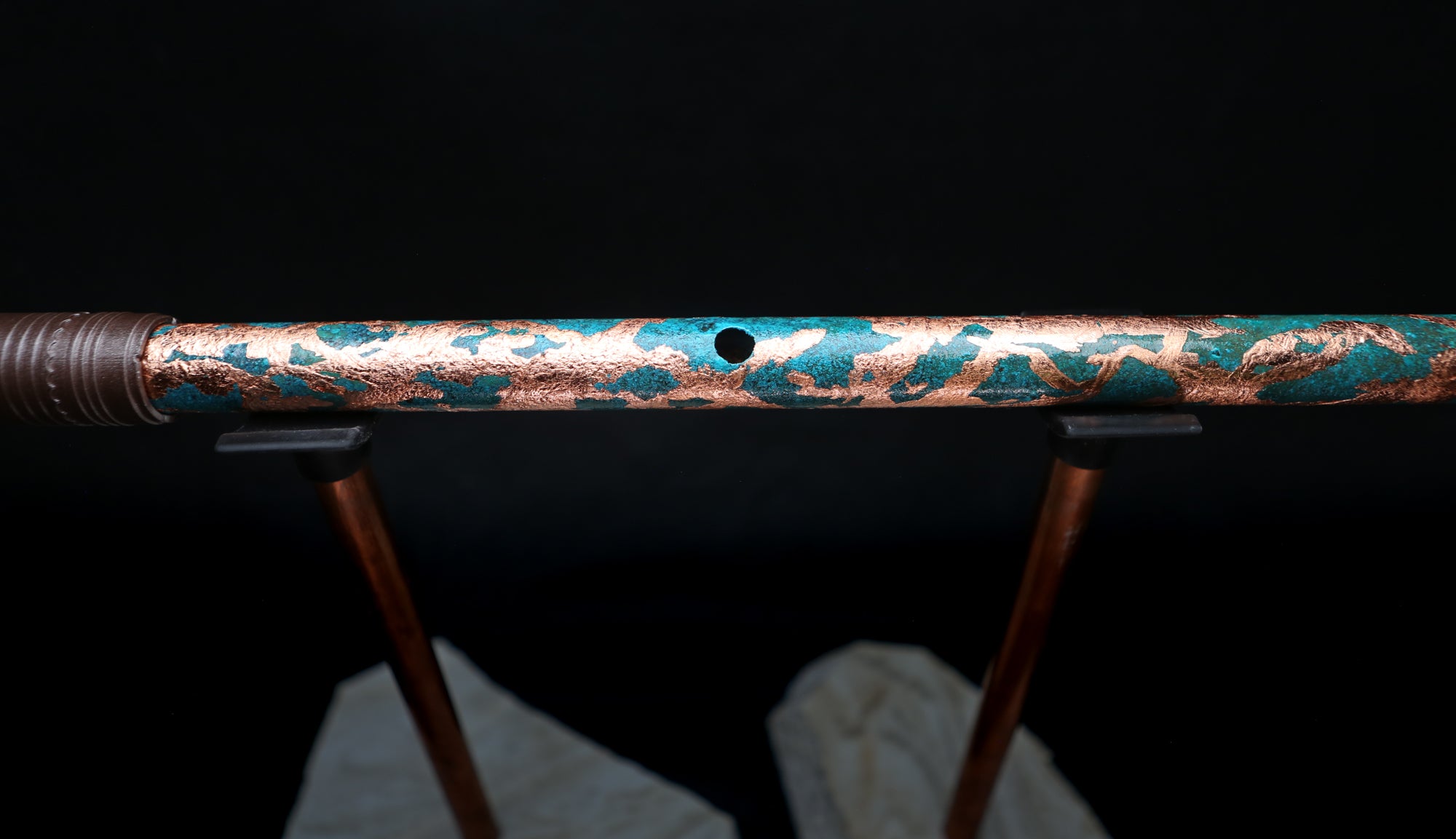 Copper Flute #LE0040 in Gilded Relic  | Lullaby Edition