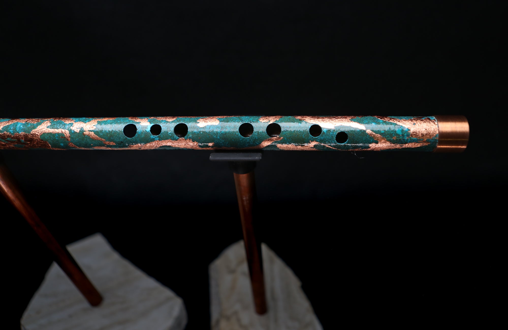 Copper Flute #LE0040 in Gilded Relic  | Lullaby Edition