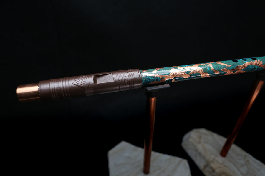 Copper Flute #LE0040 in Gilded Relic  | Lullaby Edition