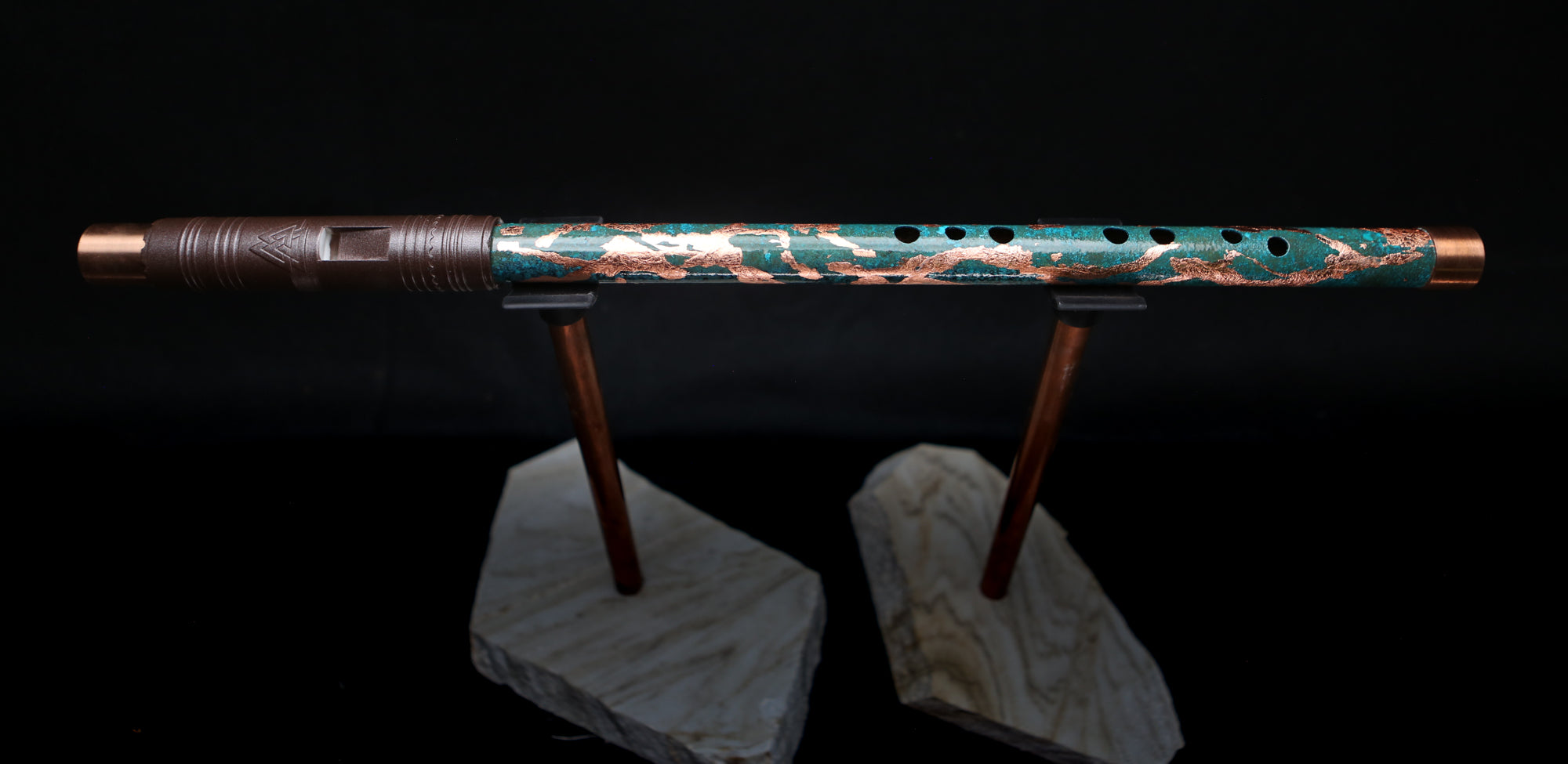 Copper Flute #LE0040 in Gilded Relic  | Lullaby Edition