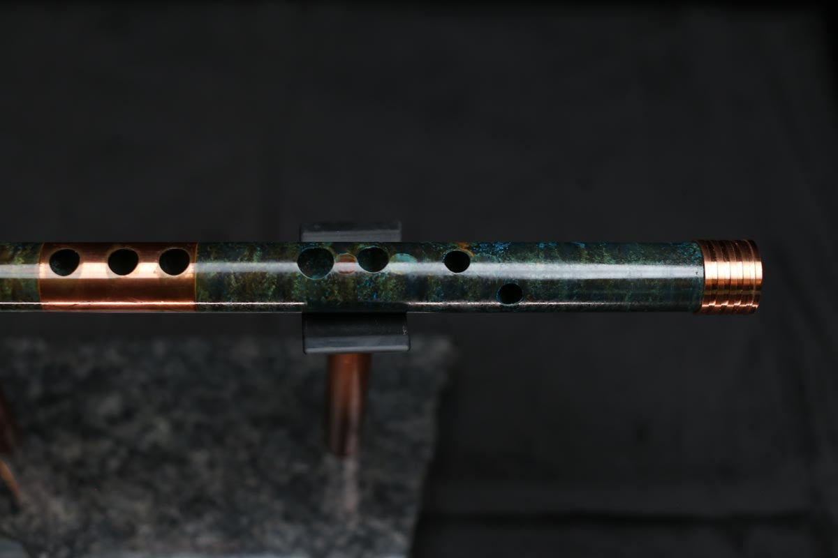 Copper Flute #LE0043 in Jade Mirage | Lullaby Edition