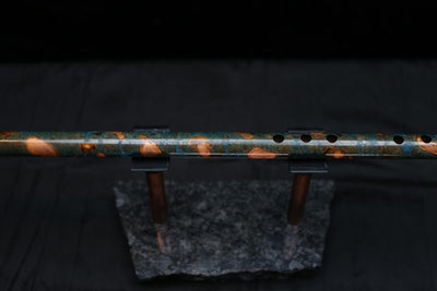 Copper Flute #0078 in Spruce Burl | Low C