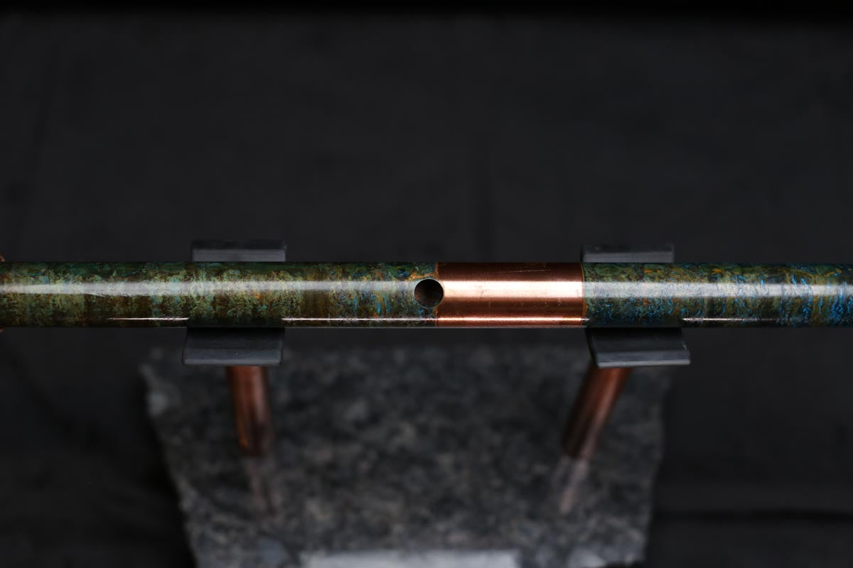 Copper Flute #LE0043 in Jade Mirage | Lullaby Edition