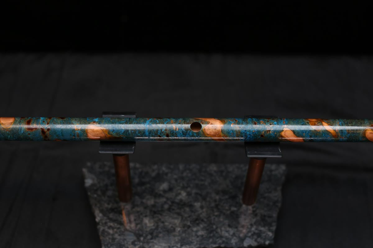Copper Flute #0078 in Spruce Burl | Low C