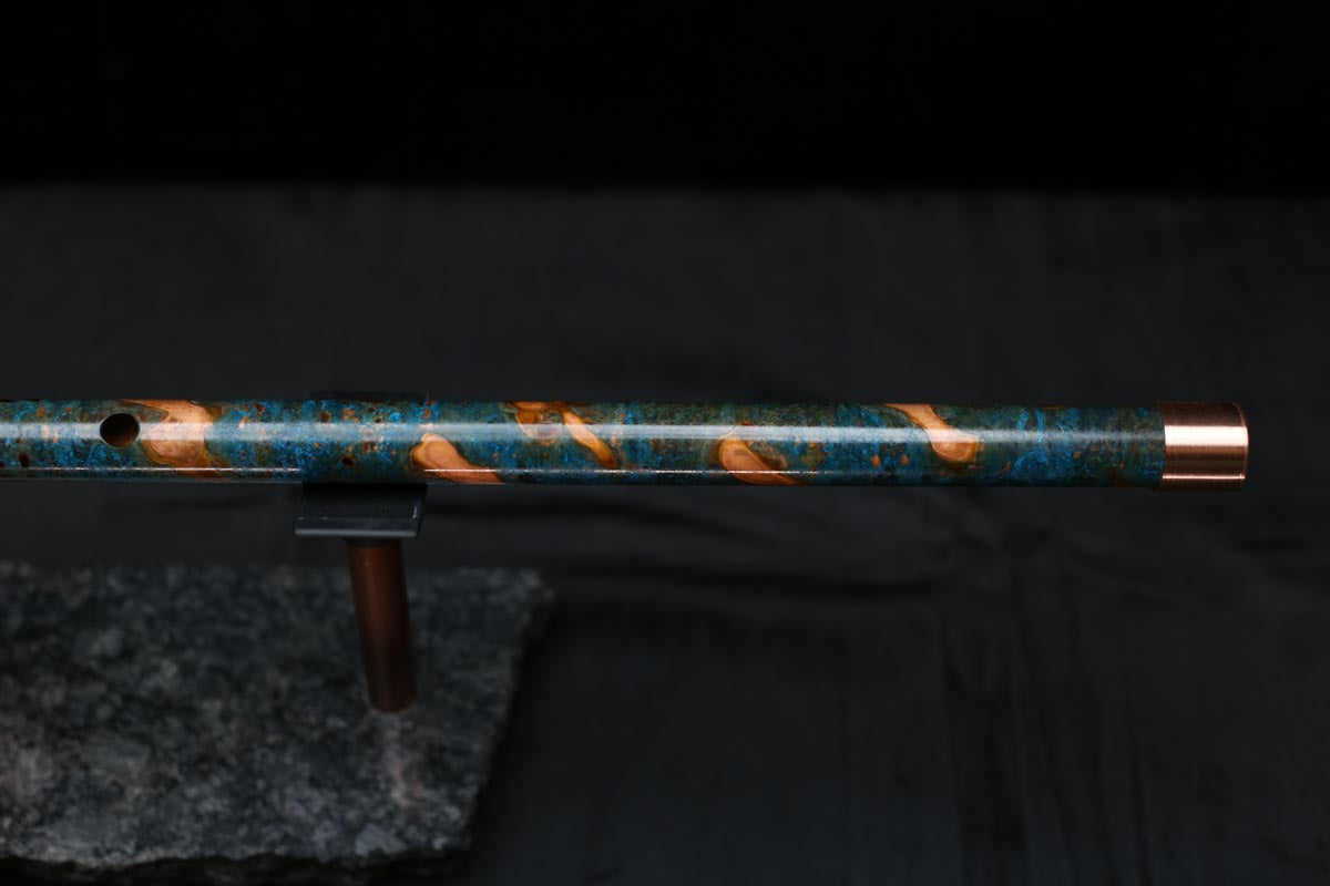 Copper Flute #0078 in Spruce Burl | Low C
