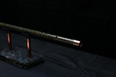 Copper Flute #0079 in Verdant Spiral | Low C