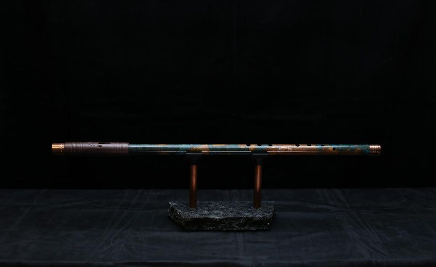 Copper Flute #0080 in Woodland Whisper | Low C