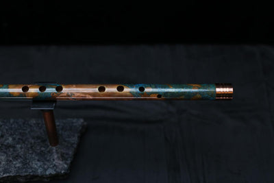 Copper Flute #0080 in Woodland Whisper | Low C