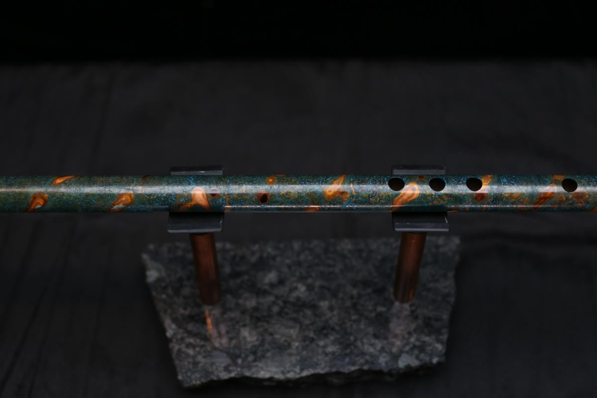 Copper Flute #0077 in Spruce Burl | Low C