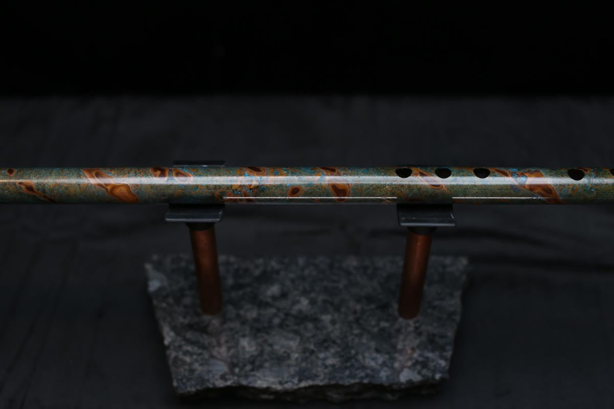 Copper Flute #0084 in Spruce Burl | Low C