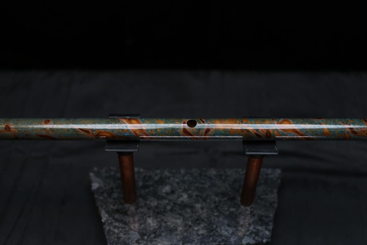 Copper Flute #0084 in Spruce Burl | Low C