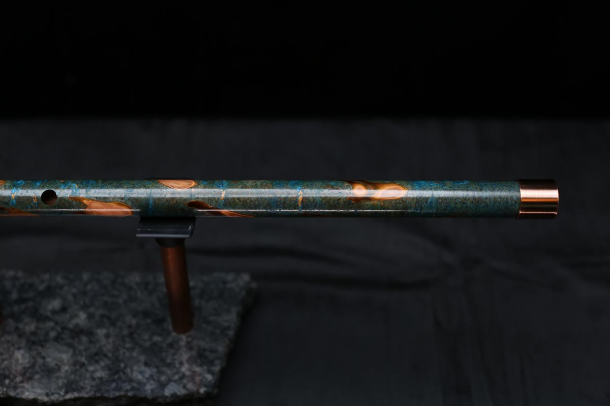Copper Flute #0085 in Spruce Burl | Low C
