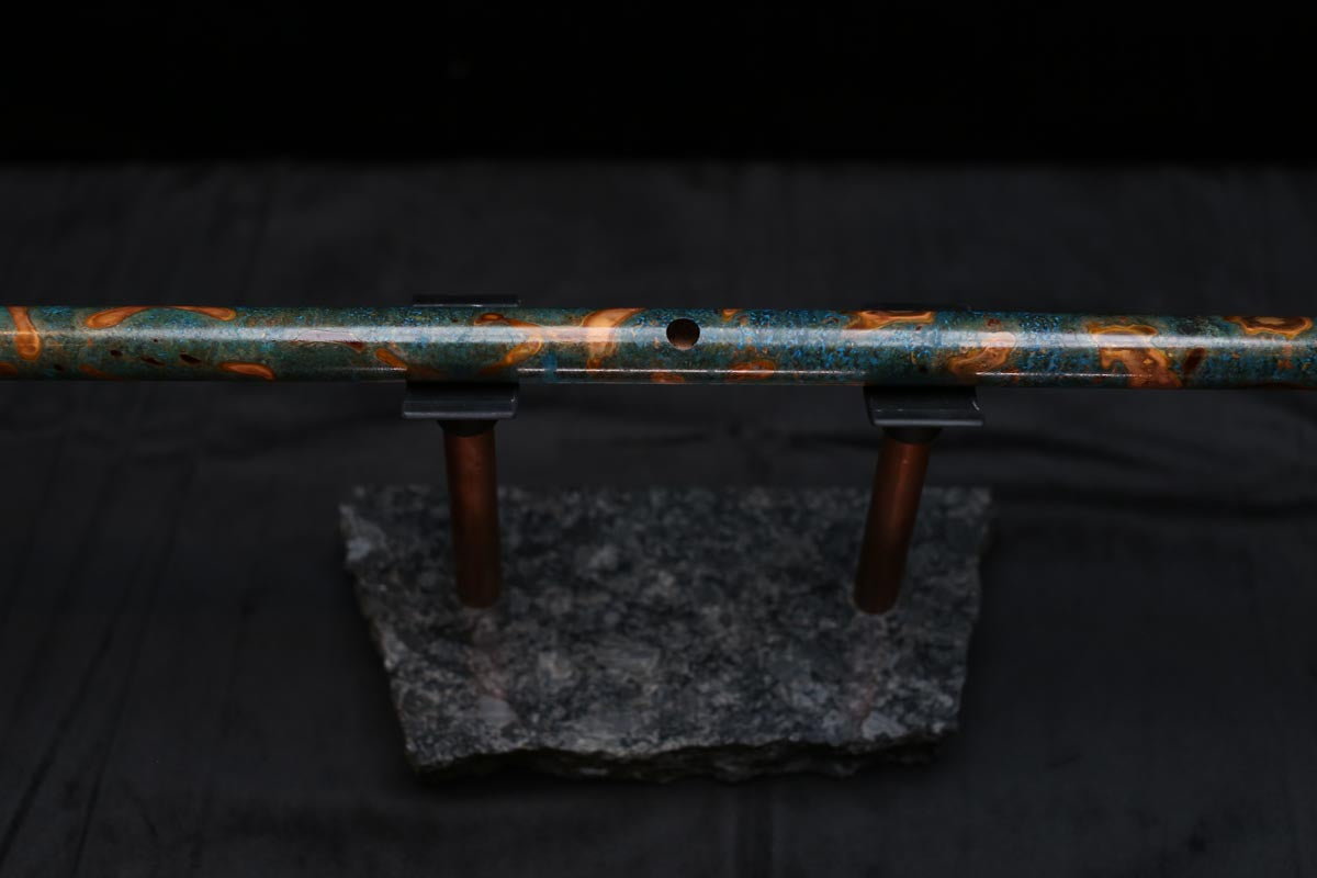 Copper Flute #0086 in Spruce Burl | Low C