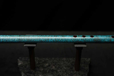 Low C Copper Flute #202 in Turquoise Ocean Mist