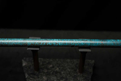 Low C Copper Flute #202 in Turquoise Ocean Mist