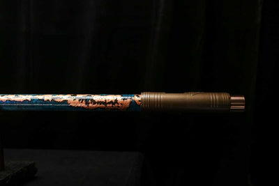 Bass F Copper Flute #BF0104 in Gilded Relic