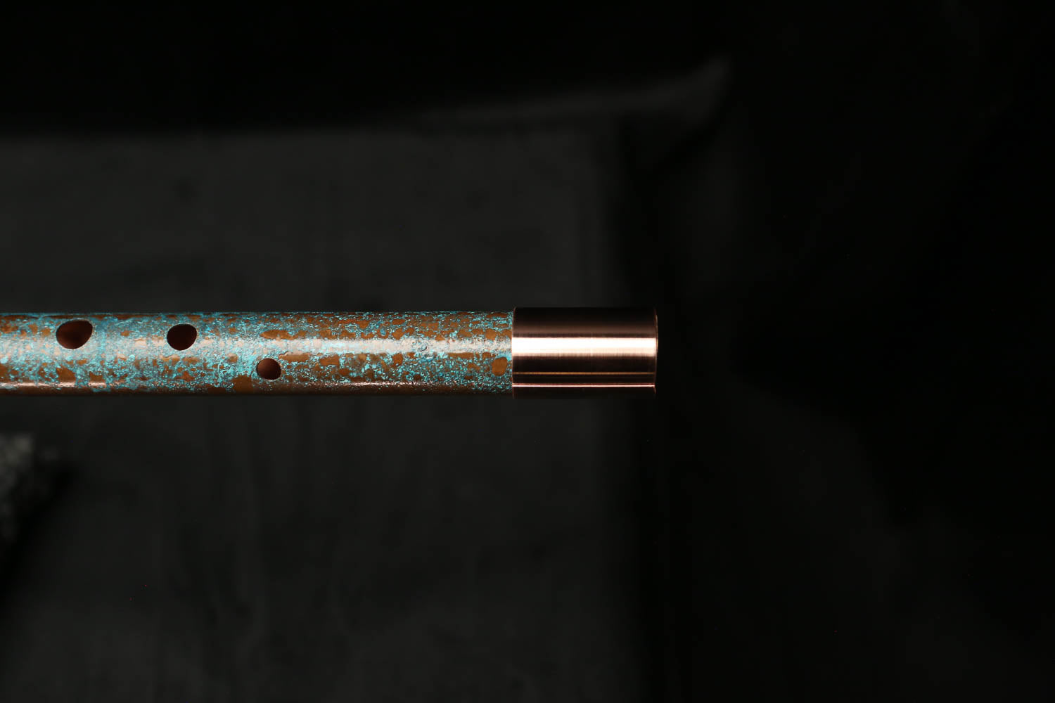 Low C Copper Flute #0105 in Ocean Tide