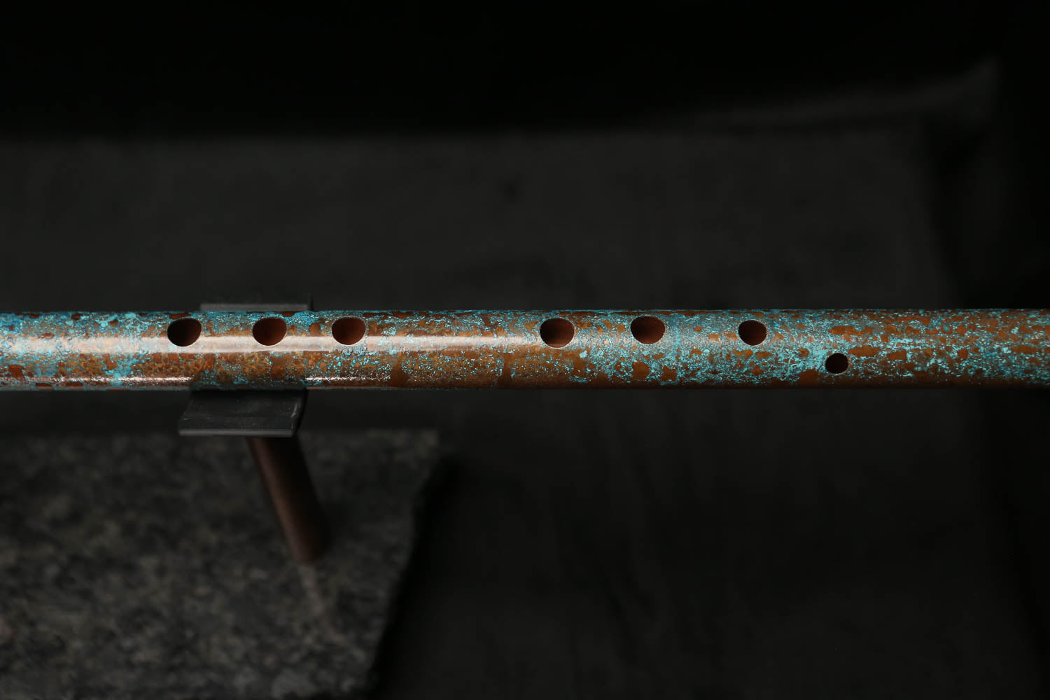 Low C Copper Flute #0105 in Ocean Tide