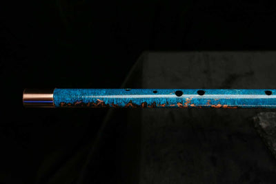 Bass F Copper Flute #BF0104 in Gilded Relic