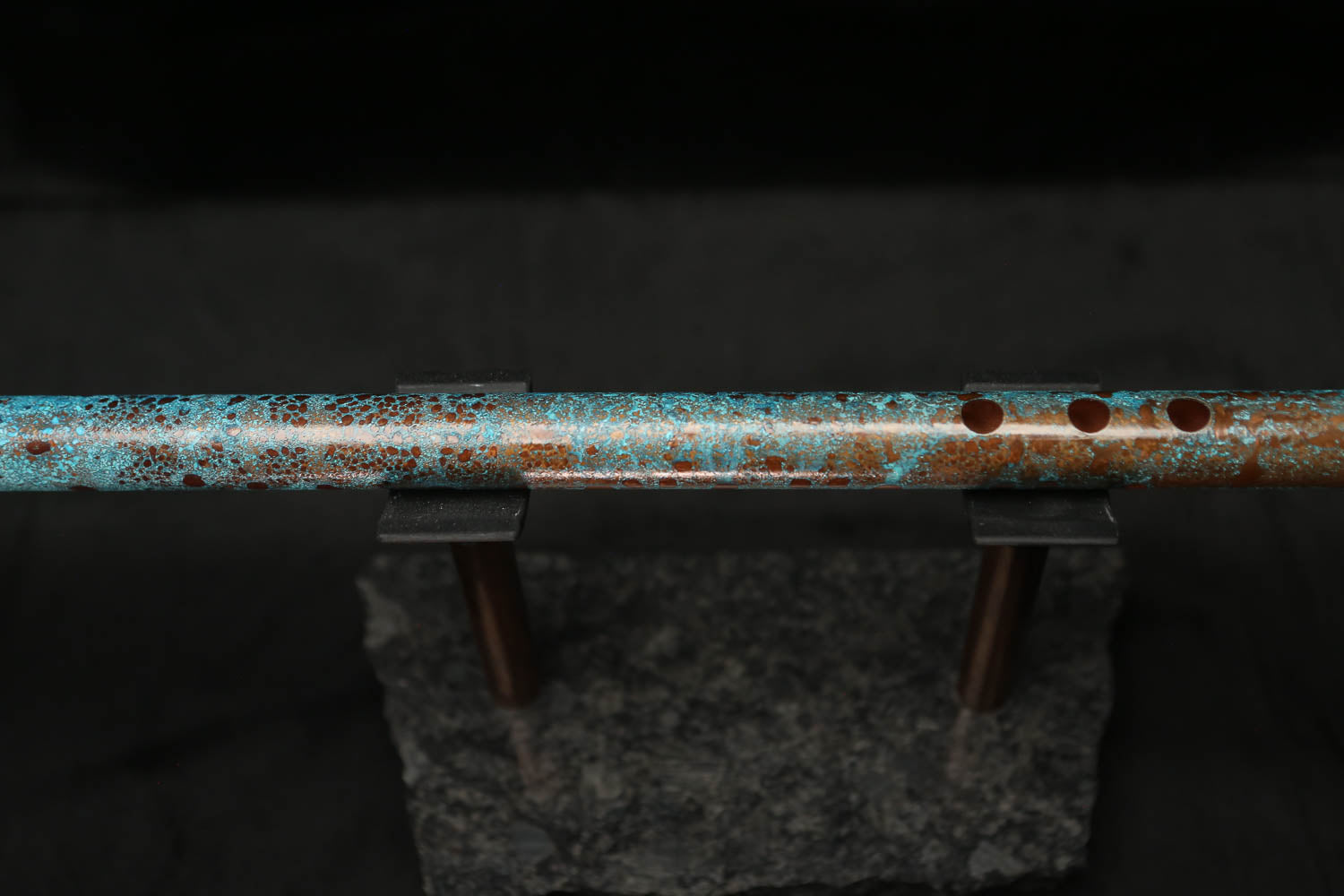 Low C Copper Flute #0105 in Ocean Tide