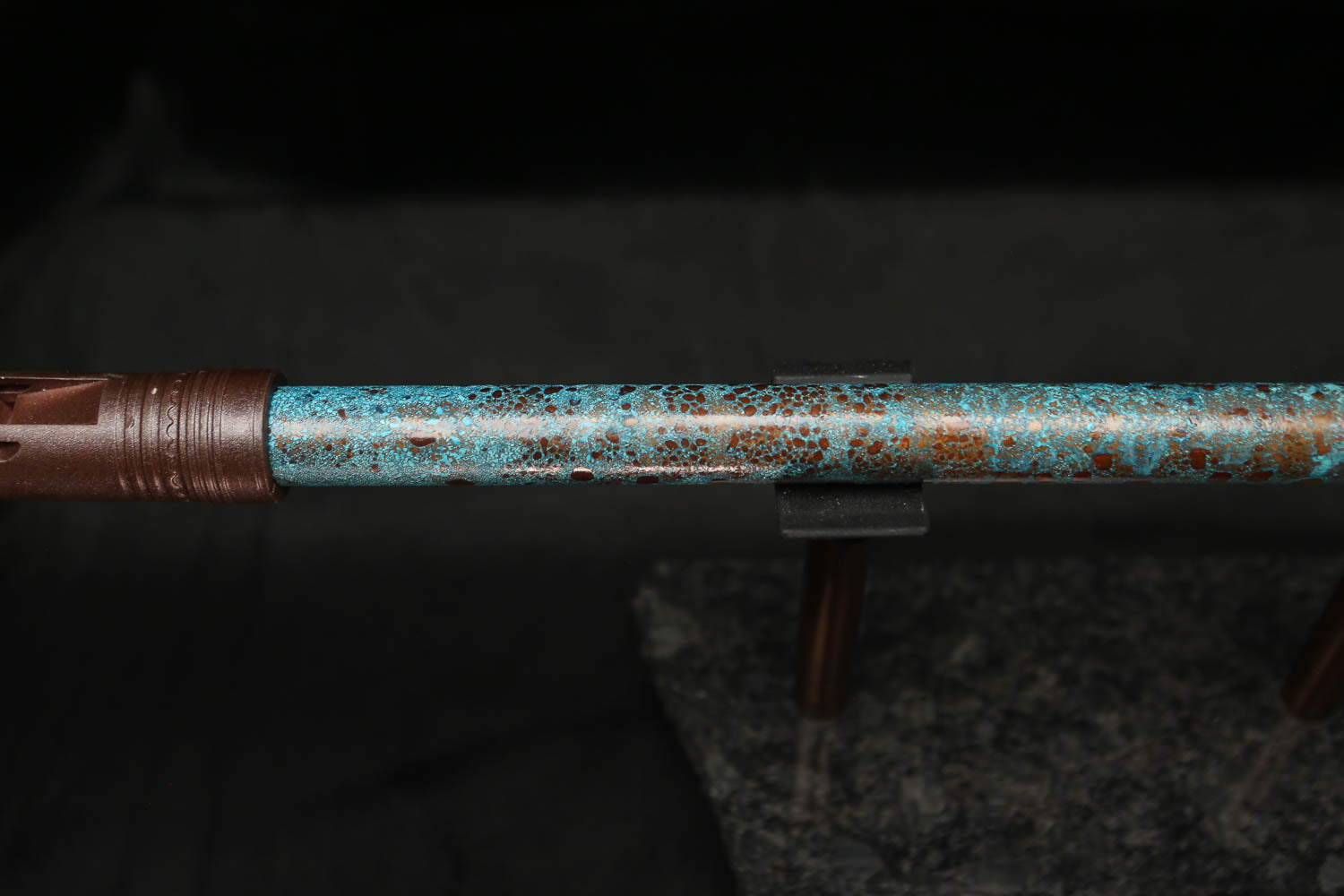 Low C Copper Flute #0105 in Ocean Tide
